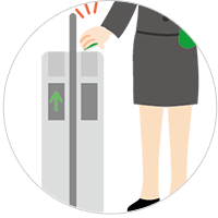 交通系ICカードで電車、バス、飛行機などを利用